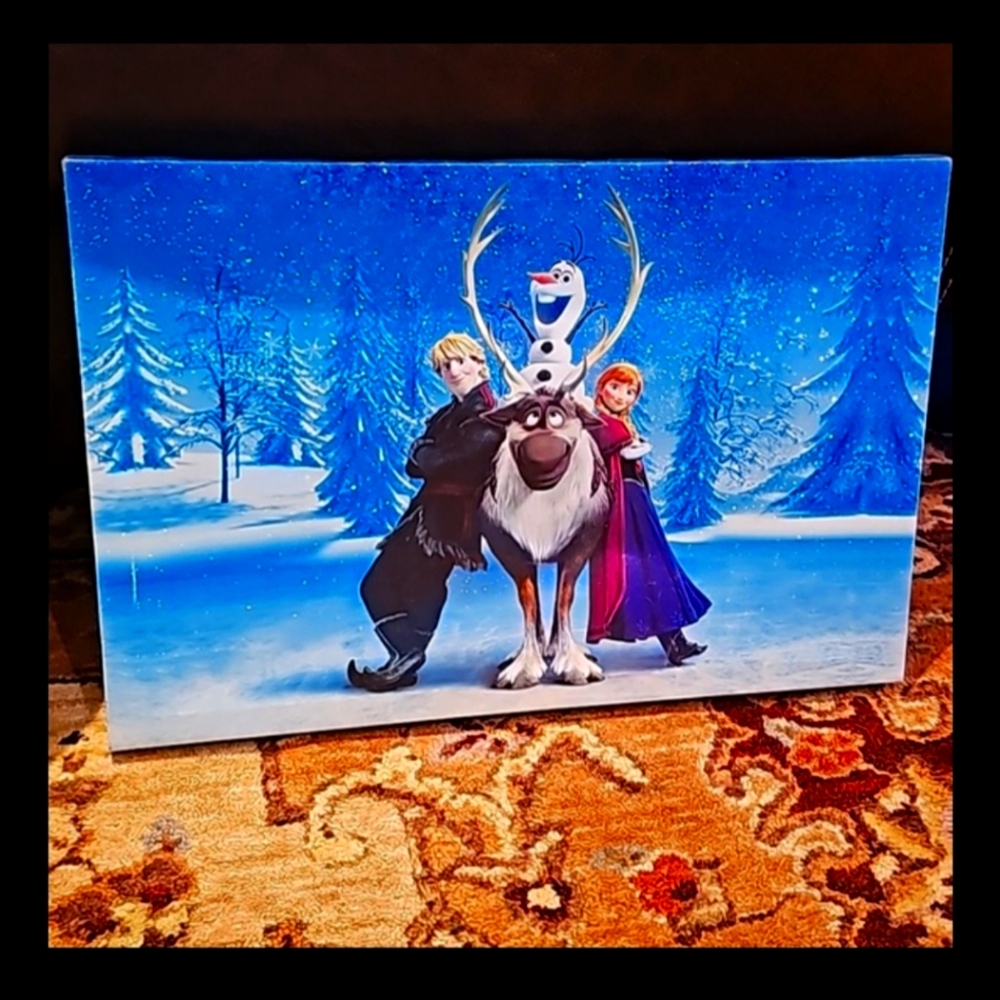 Frozen Canvas Art